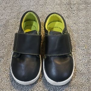 Sole Play Black Boys Dress Shoes Size 7